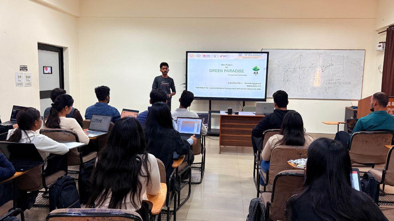 Celebration of National Entrepreneurs’ Day at Jaipuria Institute of Management, Ghaziabad