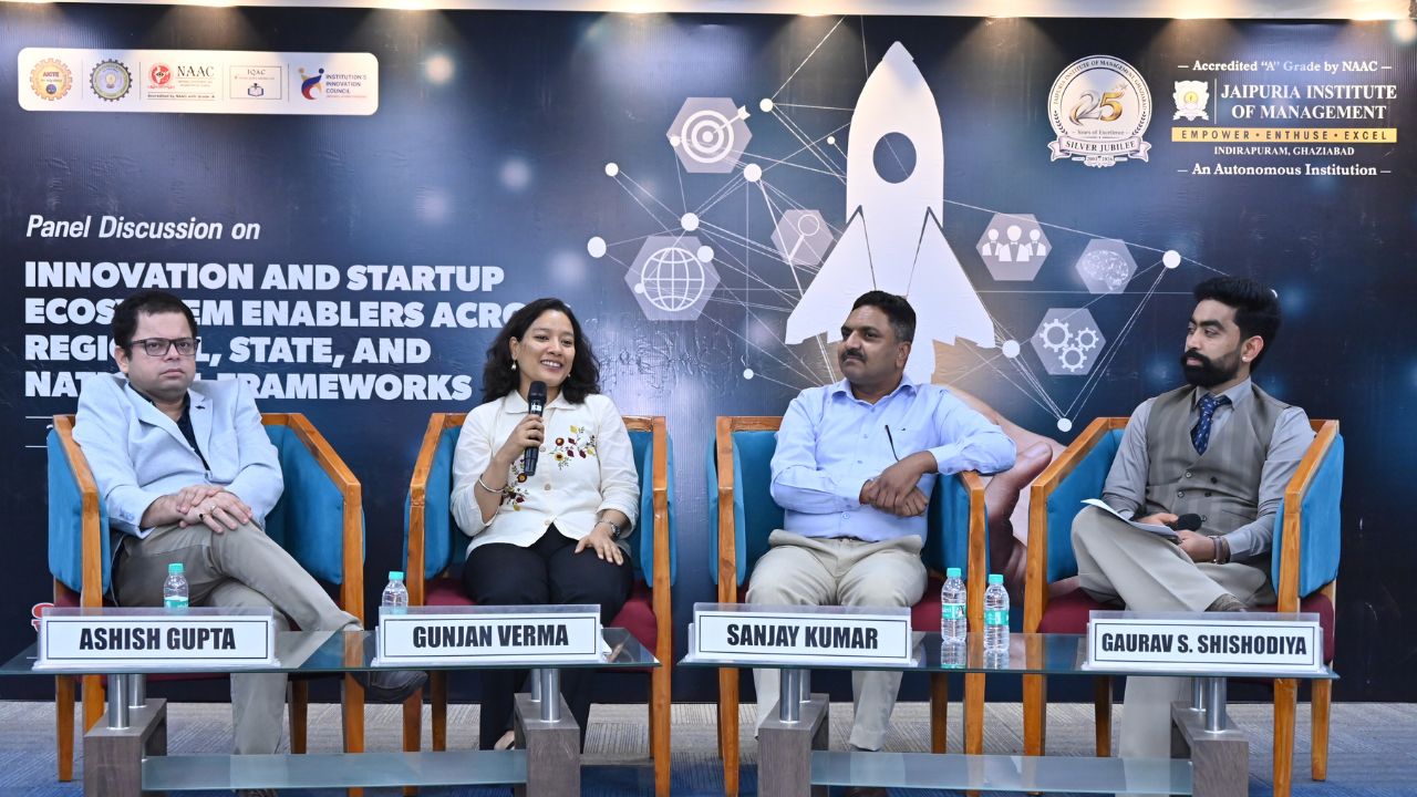 IIC Panel Discussion on Innovation & Startup Ecosystem (7) - Jaipuria Institute of Management, Indirapuram Ghaziabad IIC Panel Discussion on Innovation & Startup Ecosystem (7)