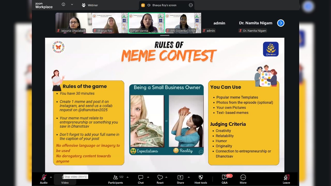 Meme Club Context Creativity and Communication at Jaipuria Institute of Management Ghaziabad 2
